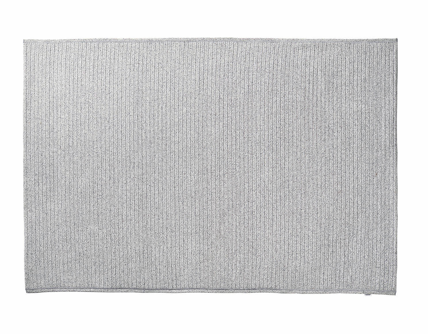 Dot Rectangle Small Grey Rug