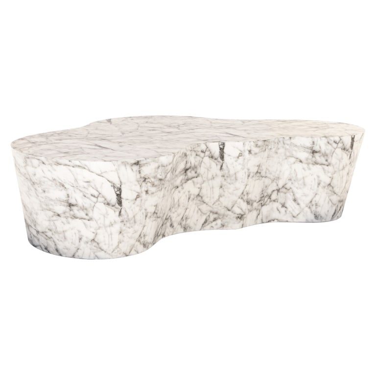 Rockyard Faux White Marble Coffee Table by Richmond Interiors | Style Our Home