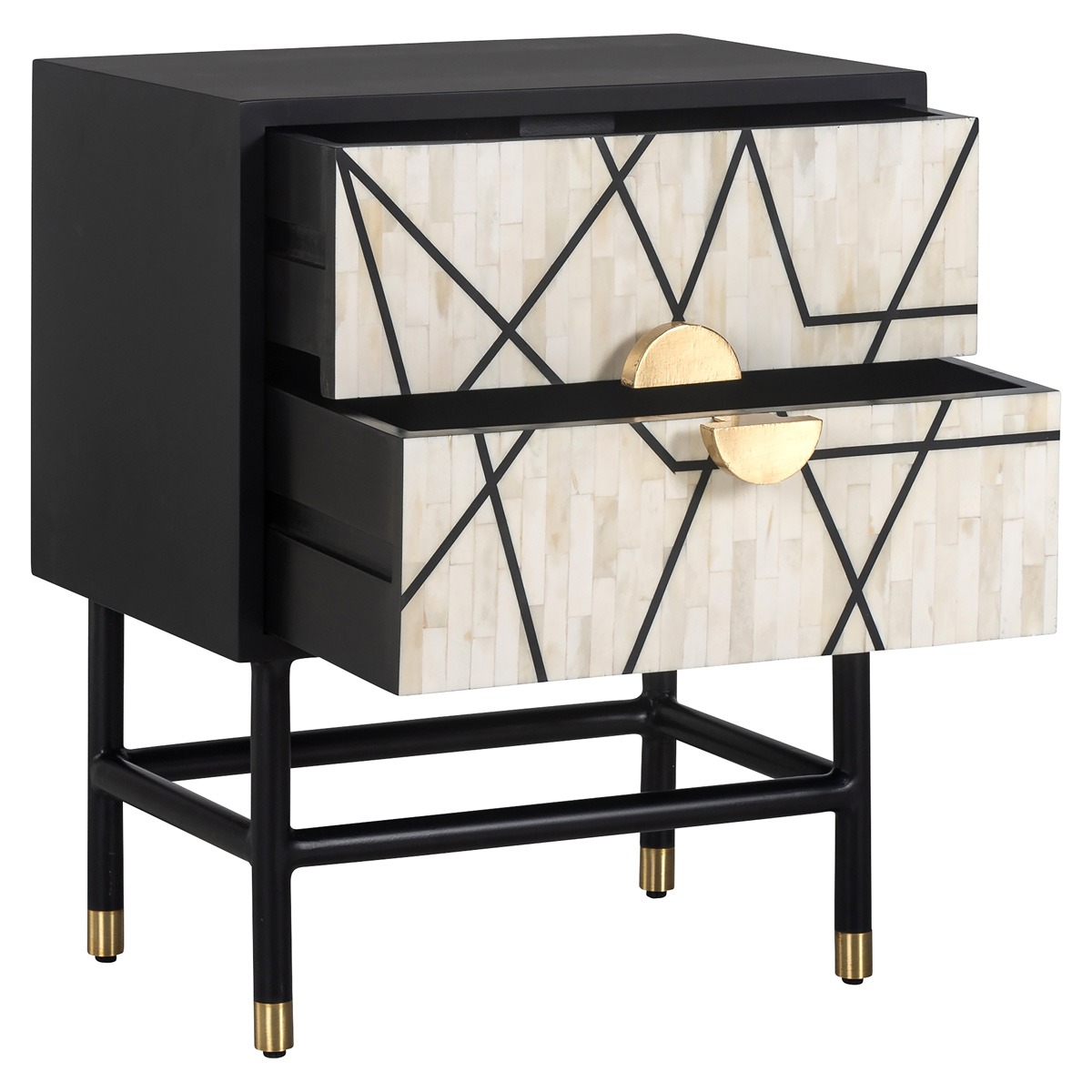 Novas 2-Drawers Nightstand by Richmond Interiors | Style Our Home 