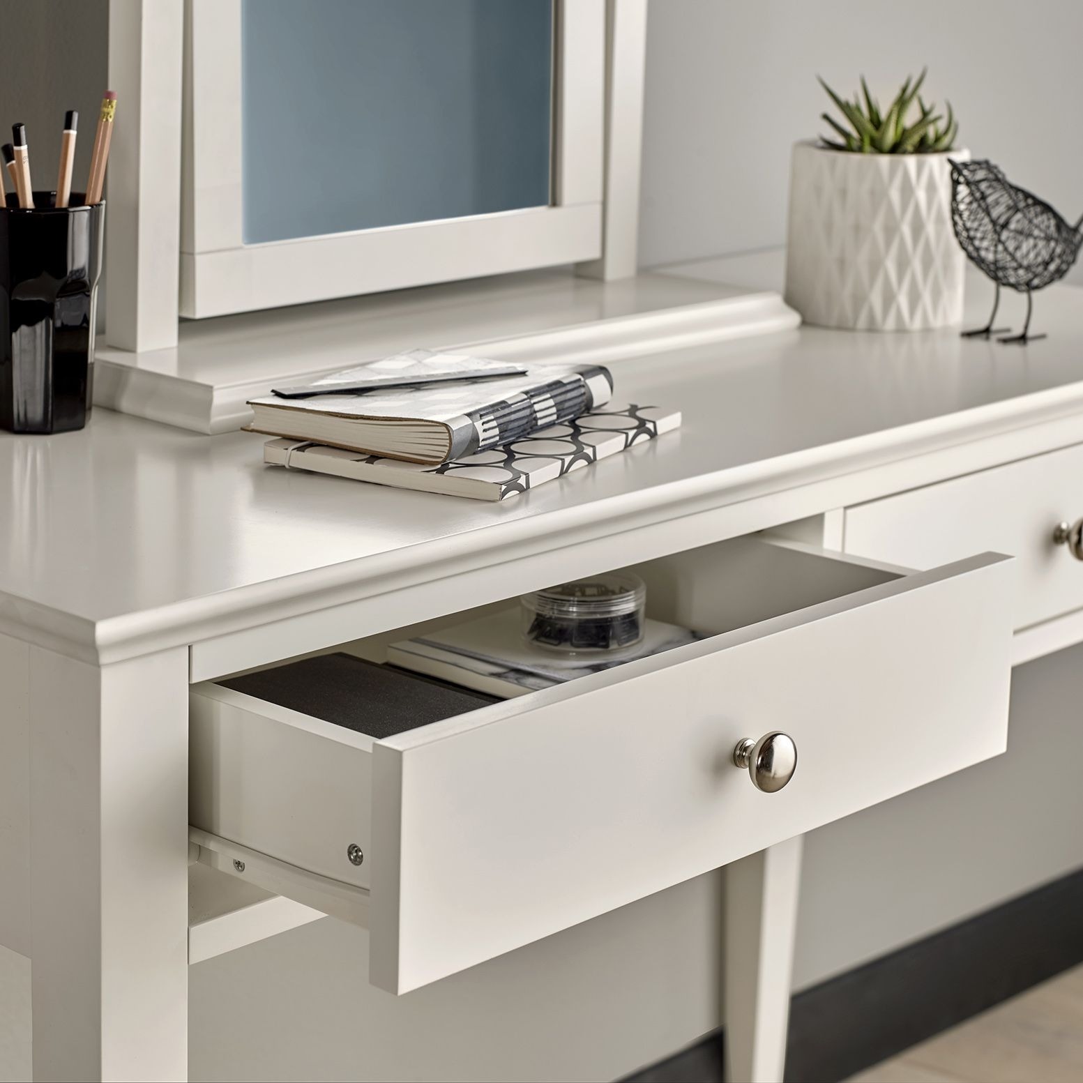 Ashby White Dressing Table - Style Our Home