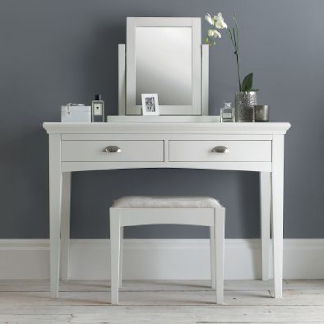 Hampstead White Vanity Mirror - Style Our Home