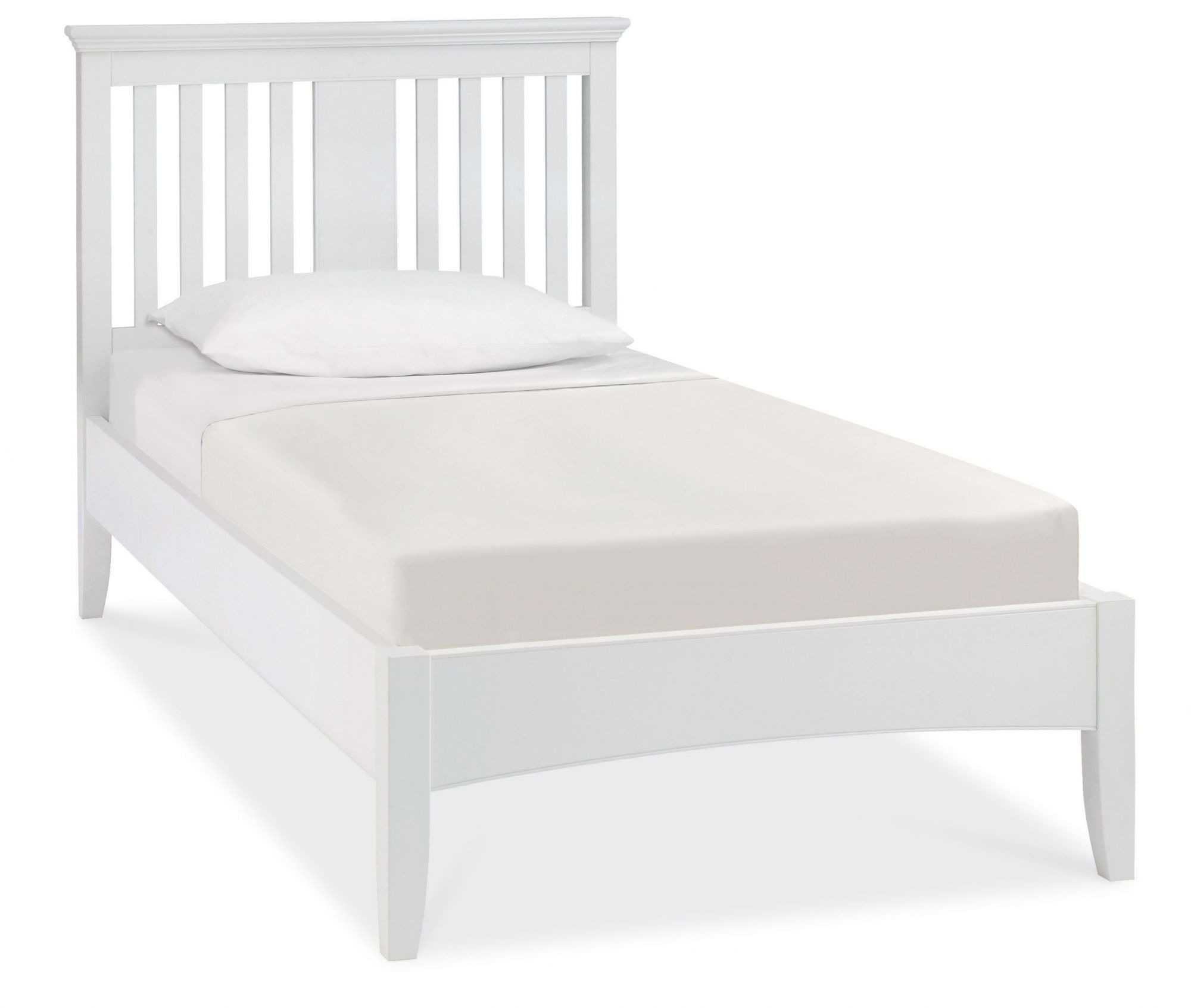 Bentley Designs Hampstead White Single Bedstead - 90cm - Style Our Home