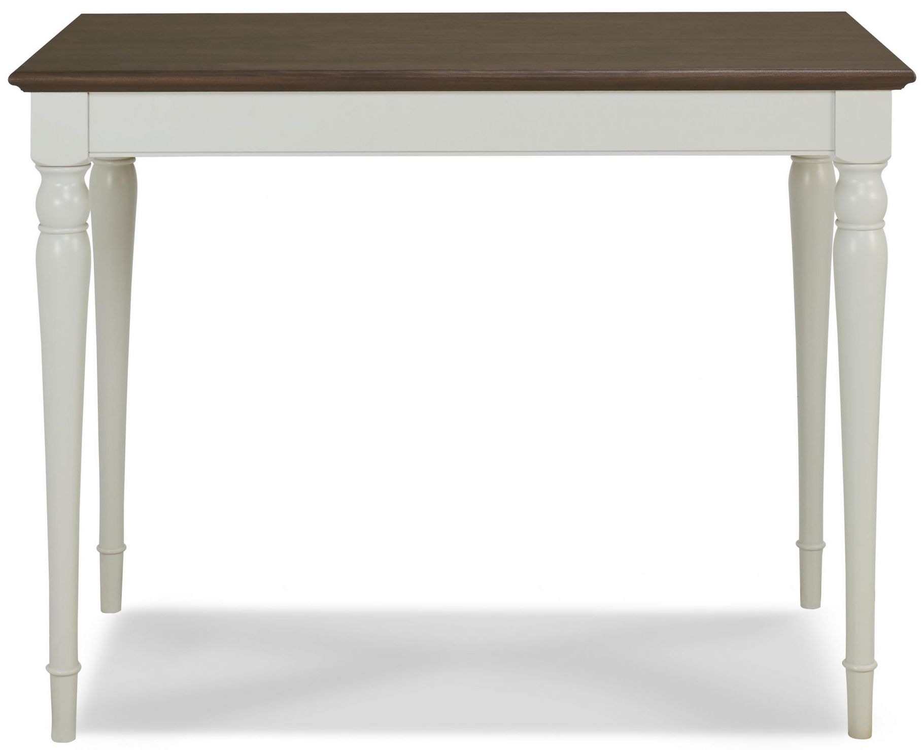 Hampstead Soft Grey & Walnut Bar Table - Style Our Home