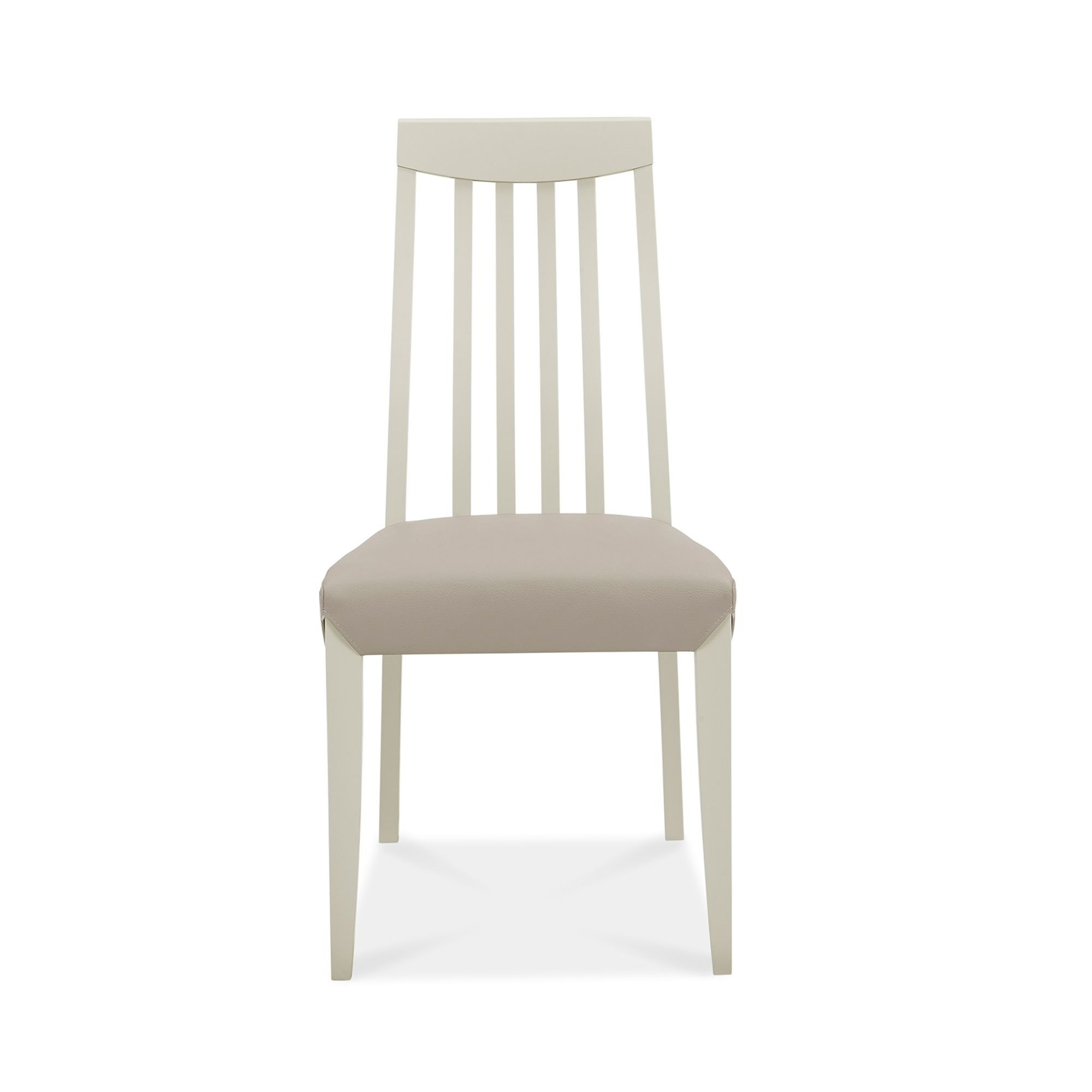 Bergen Grey Washed Oak & Soft Grey High Slatted Grey Dining Chair (a pair) - Style Our Home