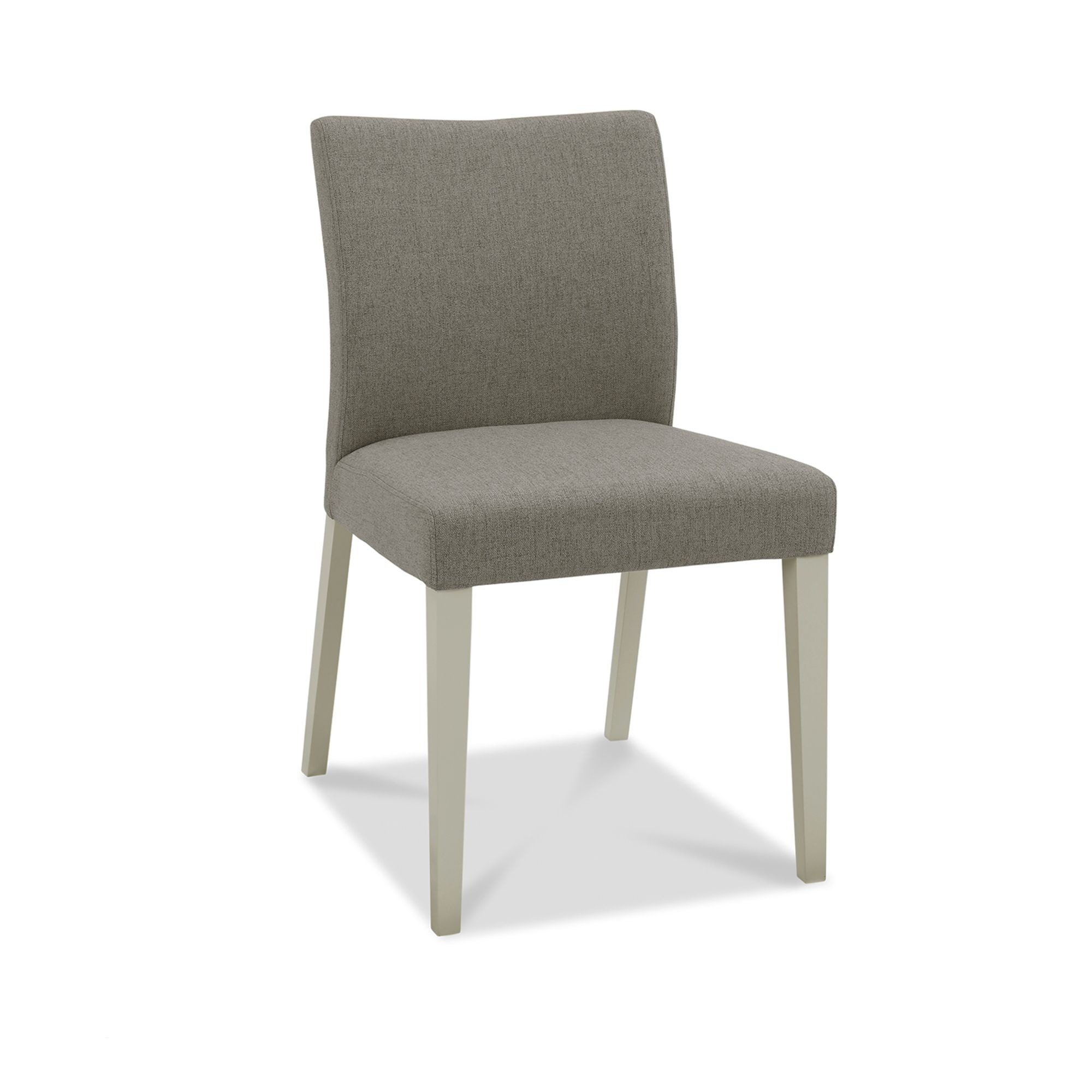 Bergen Grey Washed Oak & Soft Grey Upholstered Titanium Dining Chair (a pair) - Style Our Home