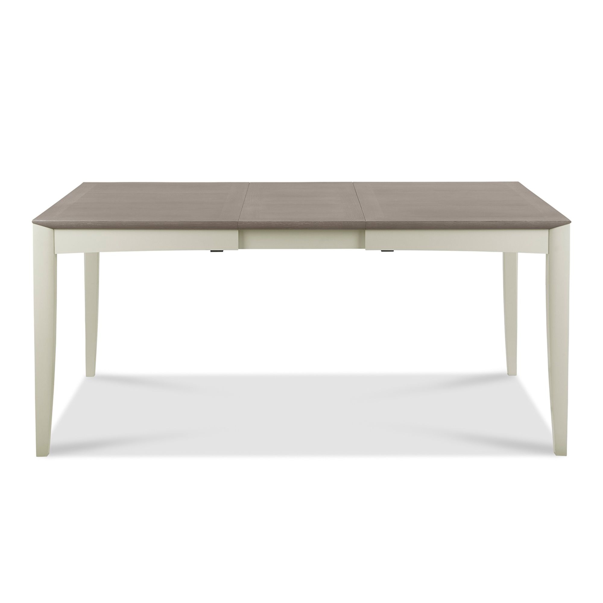 Bergen Grey Washed Oak & Soft Grey Medium Extending Dining Table - Style Our Home