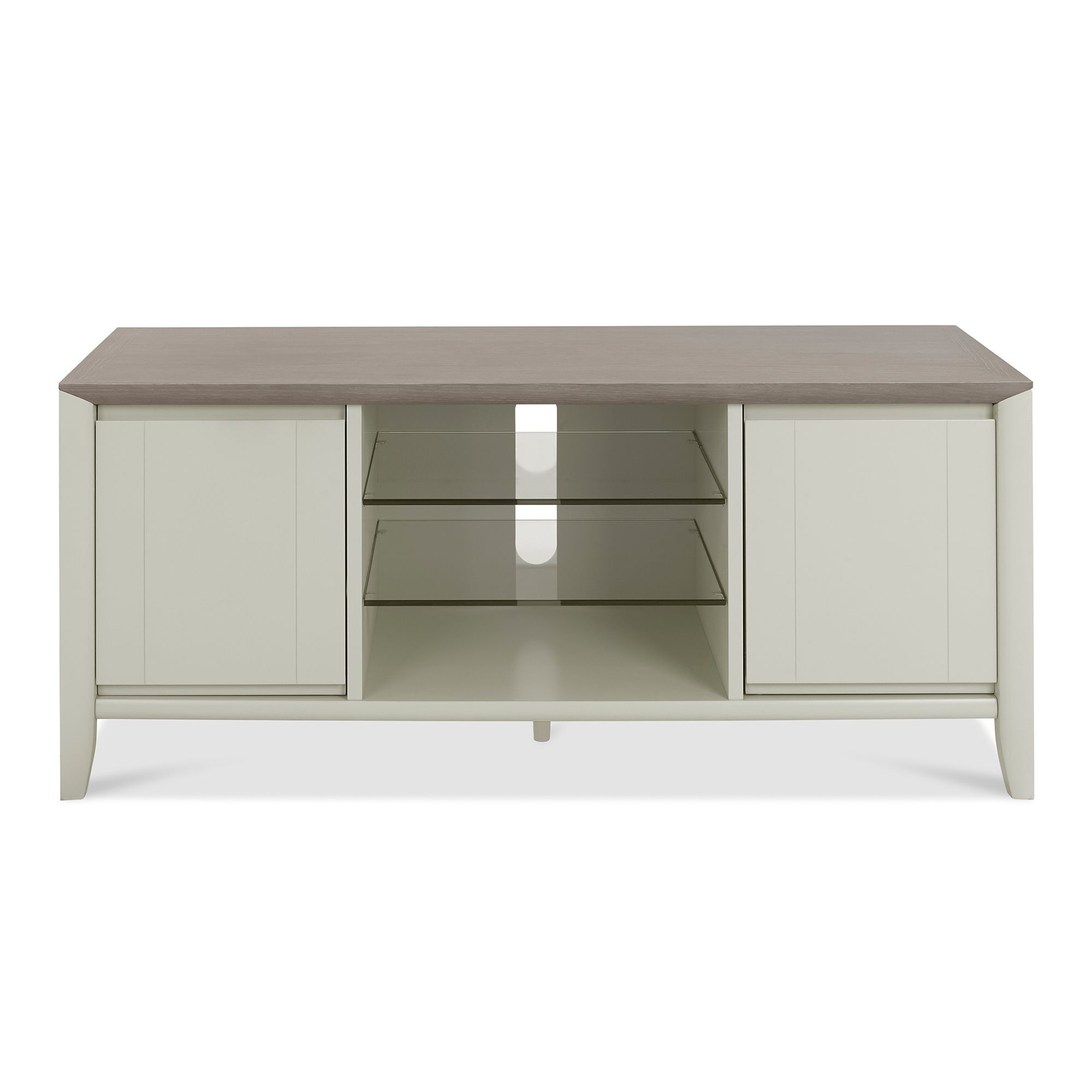 Bergen Grey Washed Oak & Soft Grey Entertainment Unit - Style Our Home