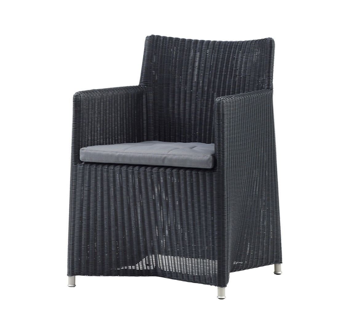 Diamond Weave Graphite Chair by Cane-line | Style Our Home