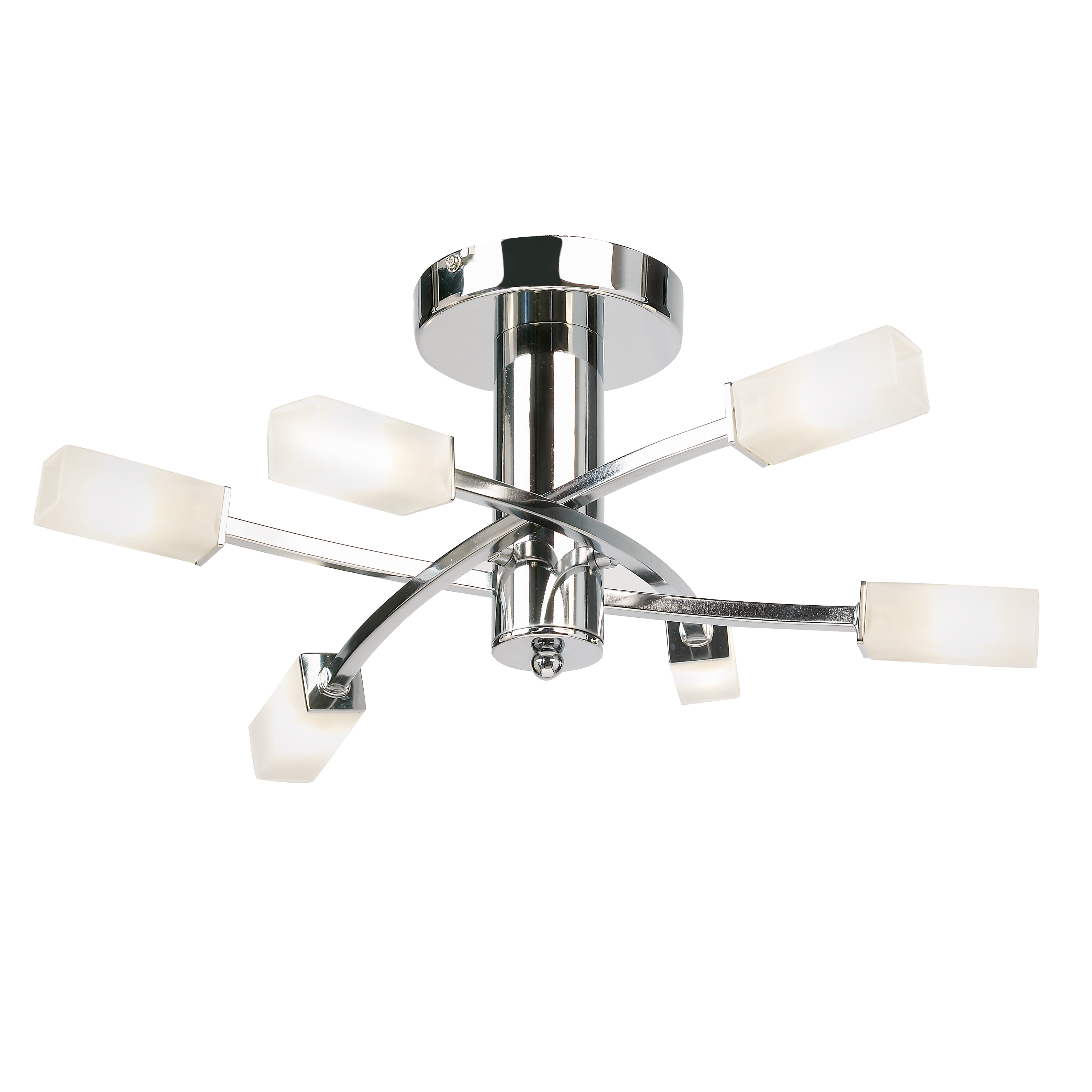 Havano 6 Ceiling Lamp Chrome by Gallary Living | Style Our Home