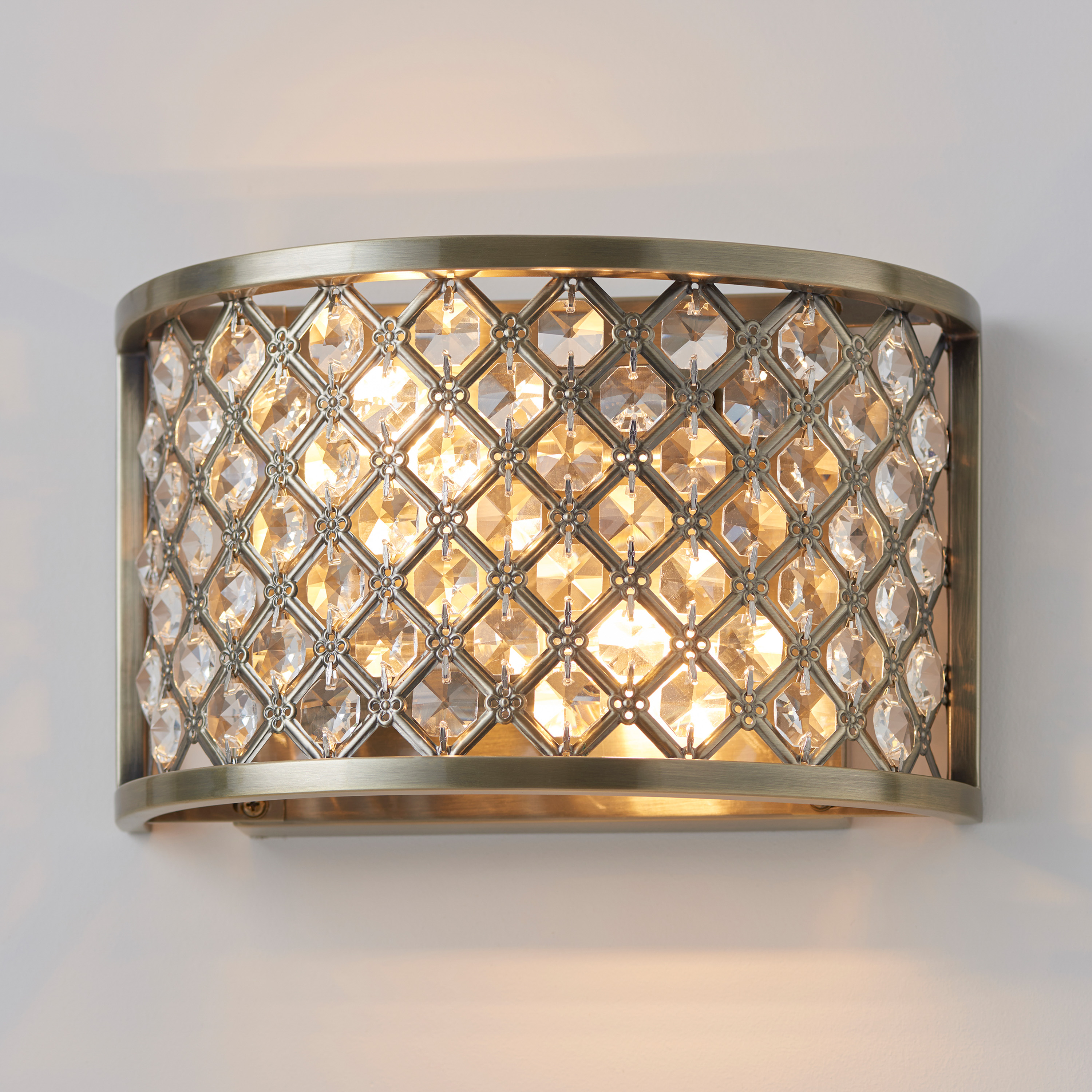 Hudsono Wall Light Antique Brass by Gallary Living | Style Our Home