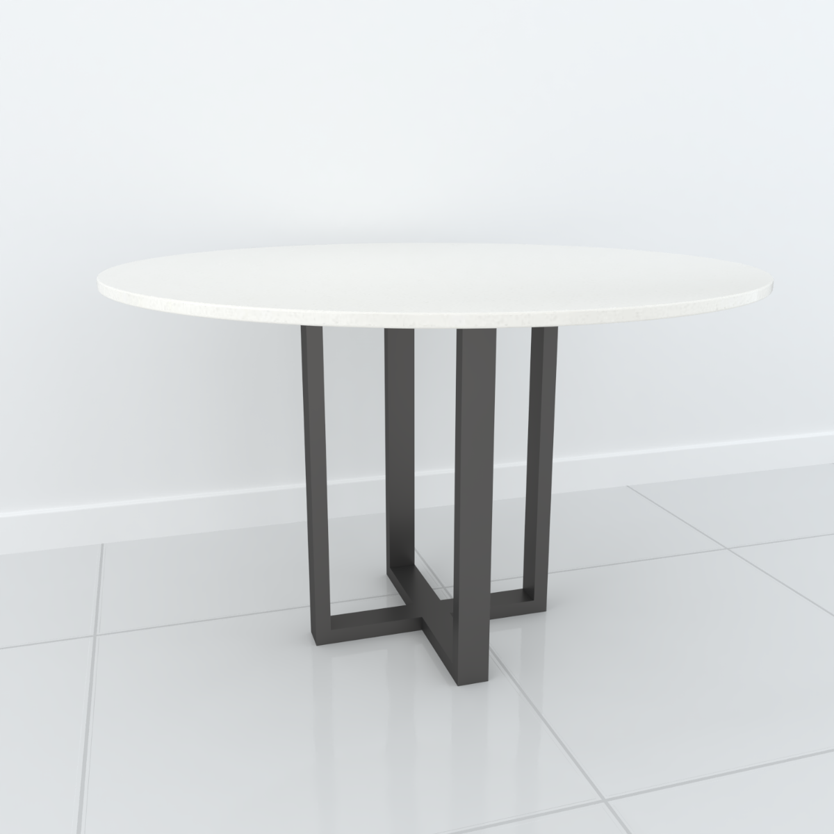 Studio Line Dining Table - 4 Seater in Black & Gold by Steve Bristow | Style Our Home