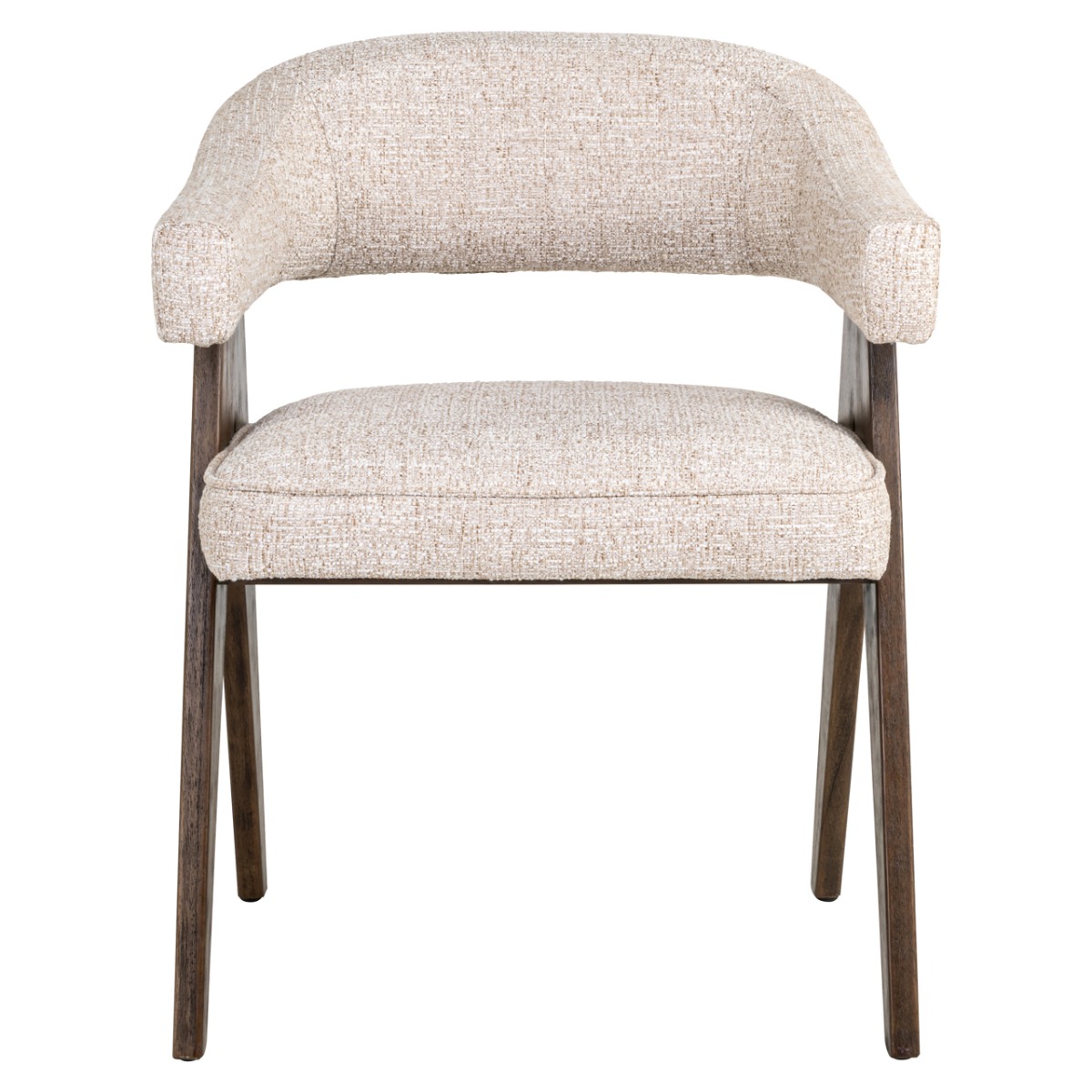 Mori Cream Tweed Dining Chair by Richmond Interiors | Style Our Home