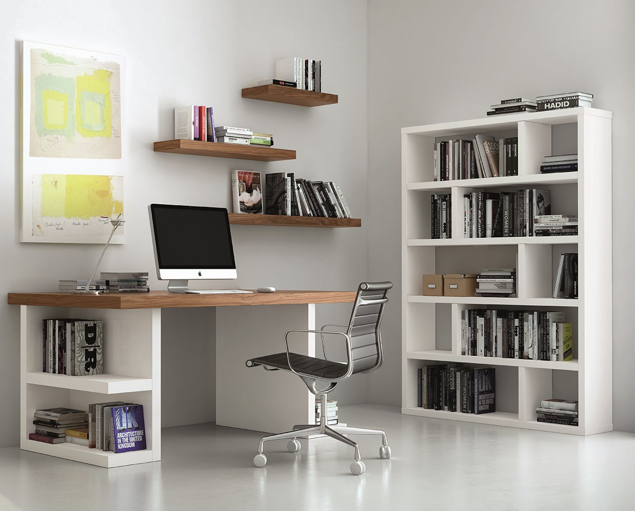 Dublin White High Shelving Unit - Style Our Home