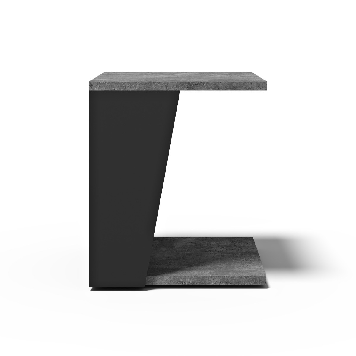 Albi Concrete / Black Side Table | Style Our Home

