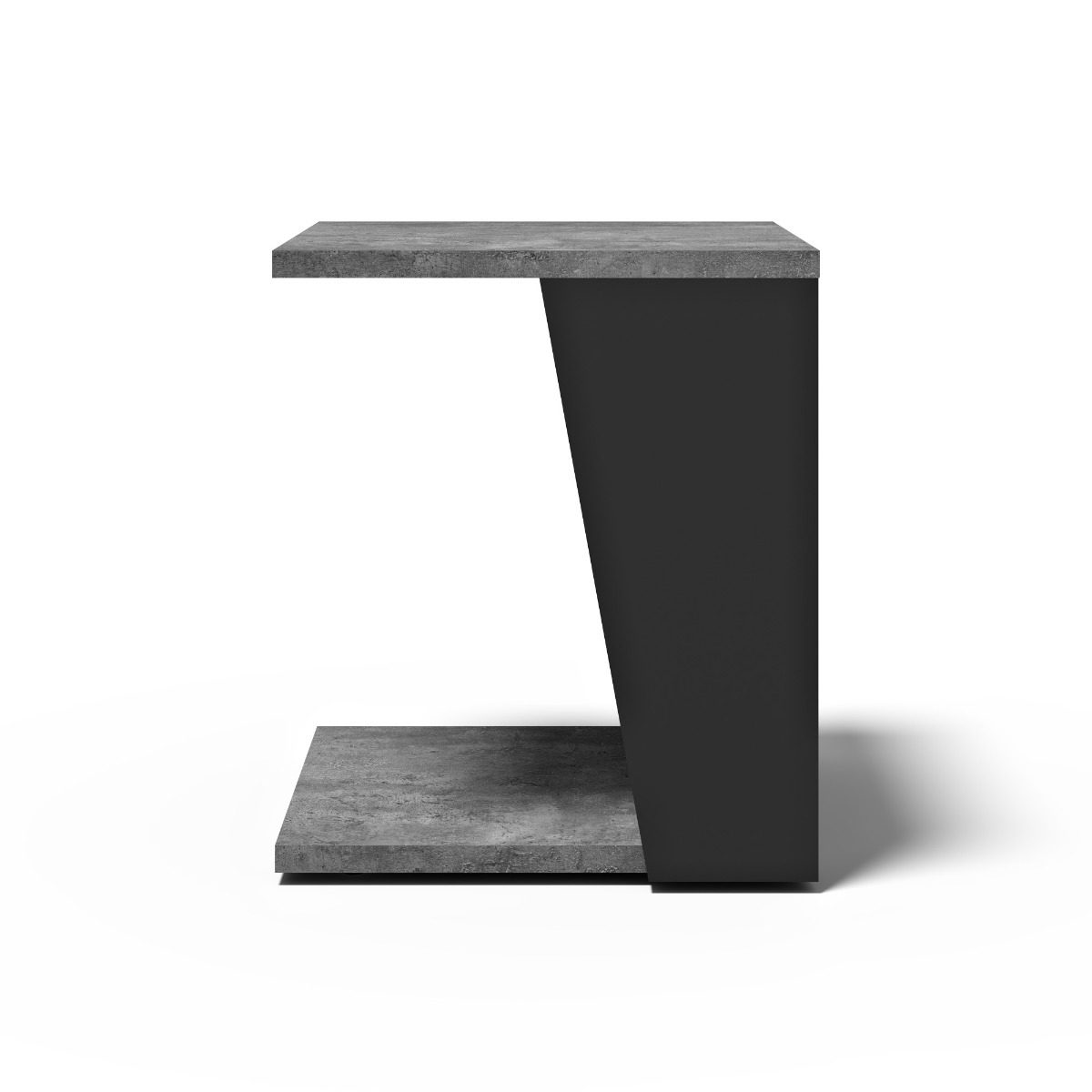 Albi Concrete / Black Side Table | Style Our Home

