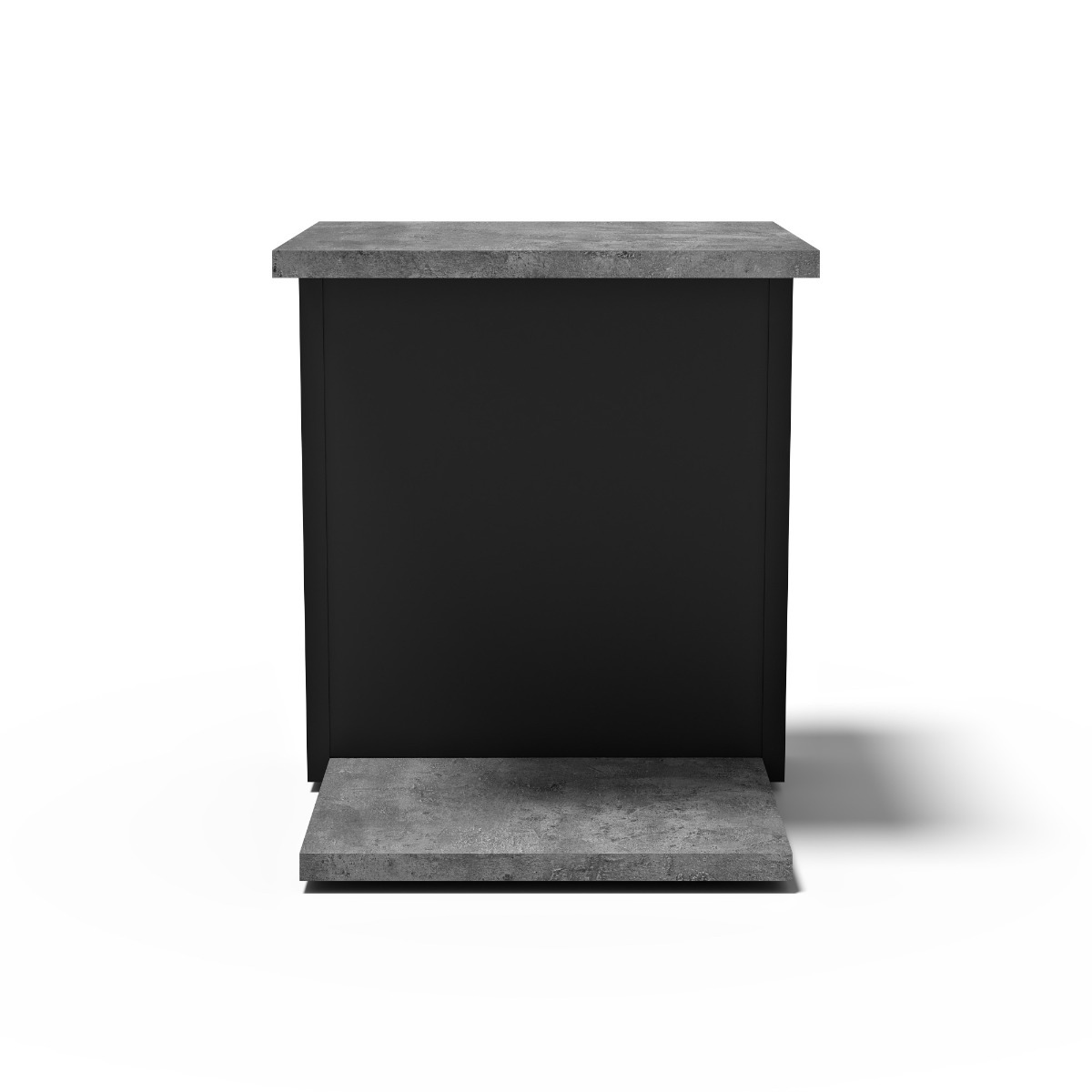 Albi Concrete / Black Side Table | Style Our Home

