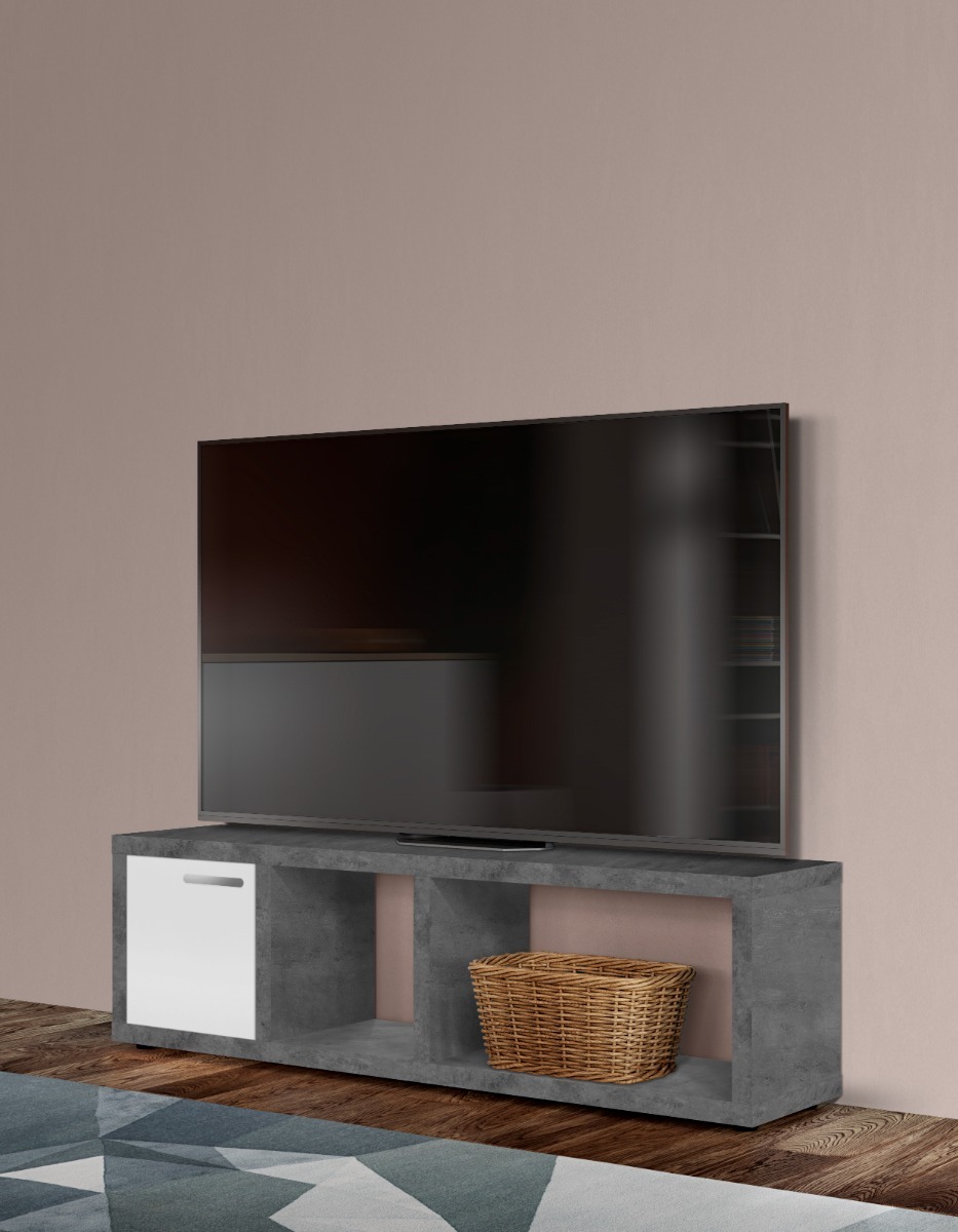 Berlin Concrete Look (Melamine) Tv Stand | Style Our Home
