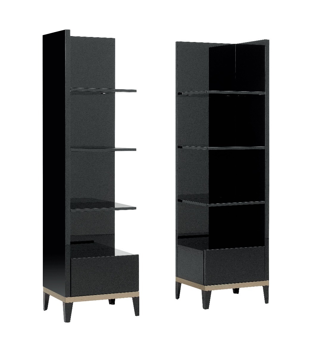 Mont Noir Right Bookcase by ALF Italia | Style Our Home