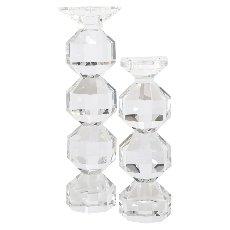 Candle holder Safia big (Clear transparent) by  Richmond Interiors | Style Our Home