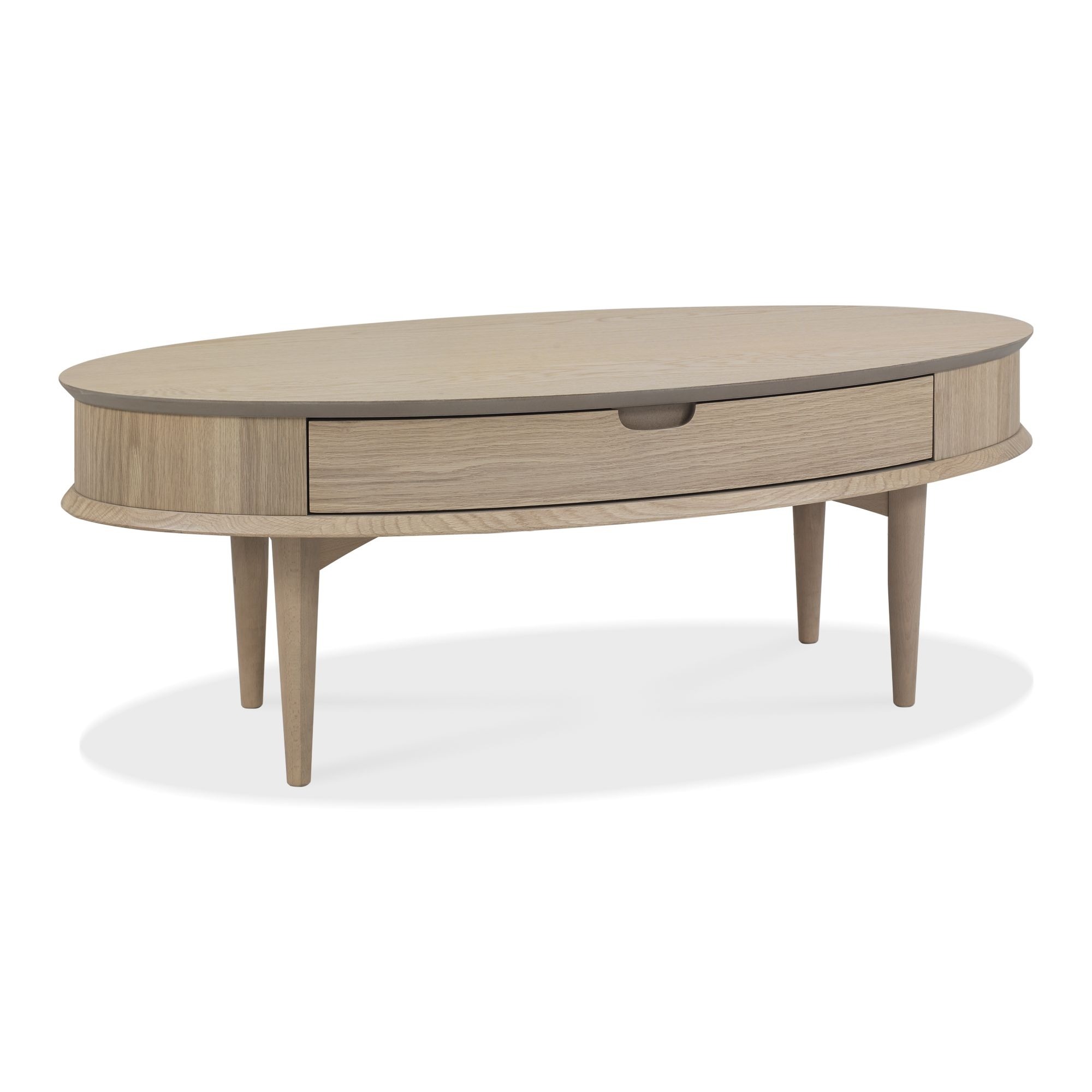 Dansk Coffee Table With Drawer - Style Our Home