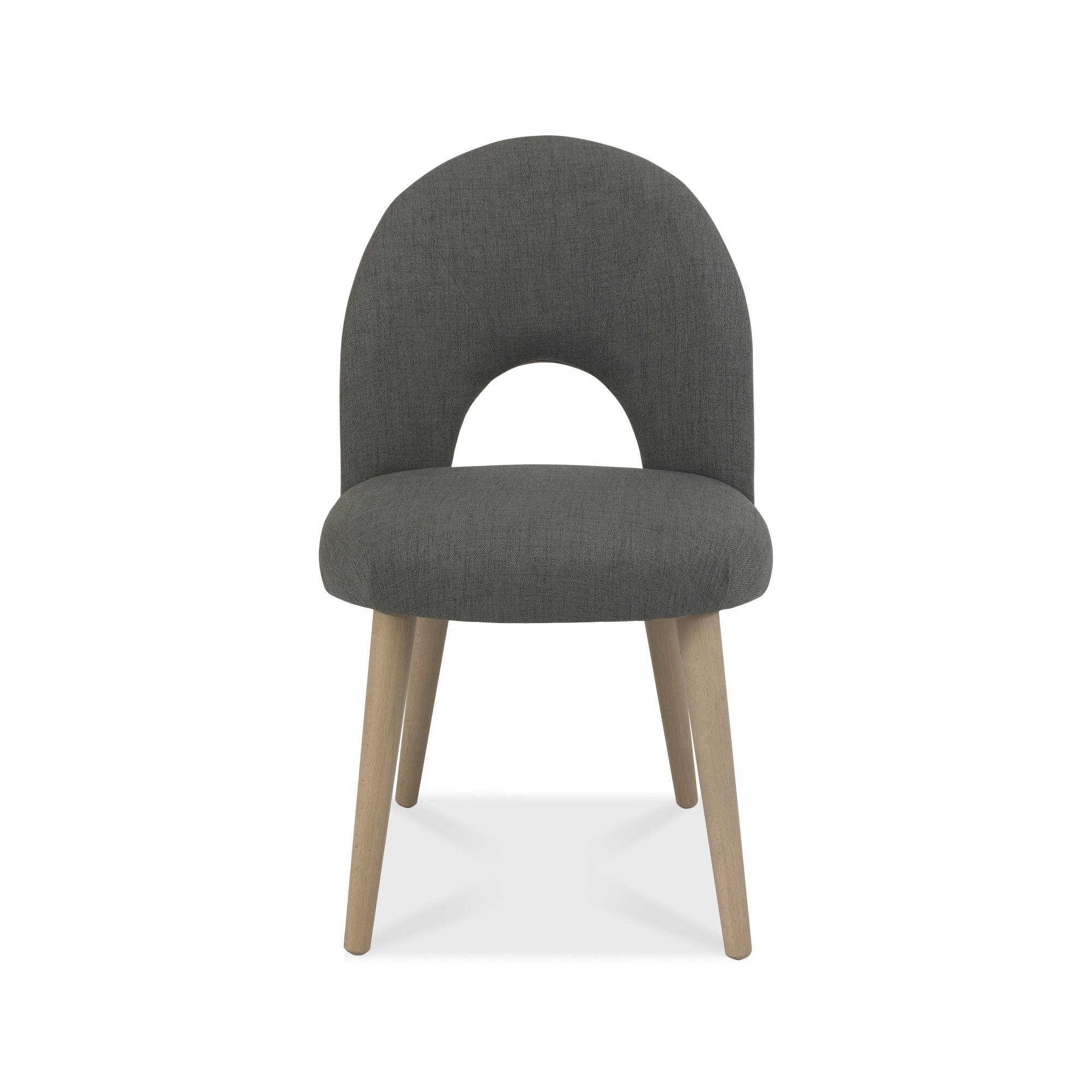 Dansk Oak Upholstered Chair (Pair) - Style Our Home