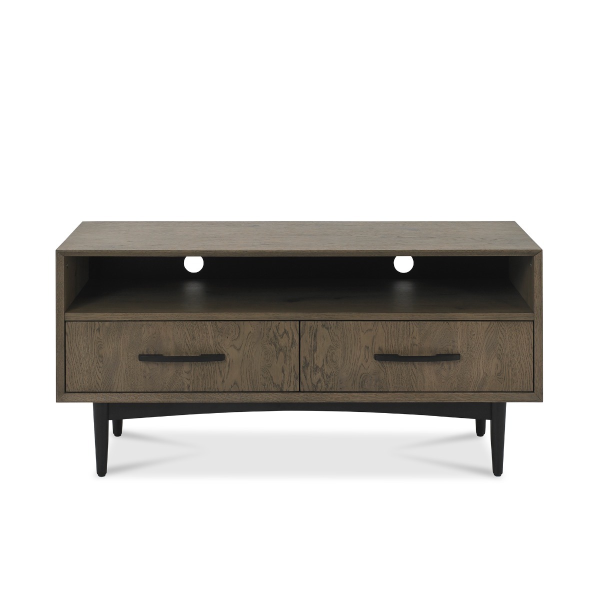 Vintage Weathered Oak Entertainment Unit - Style Our Home