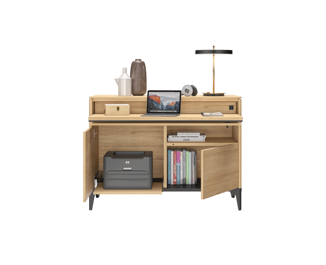 Addict Confident sliding desk by Gautier | Style Our Home