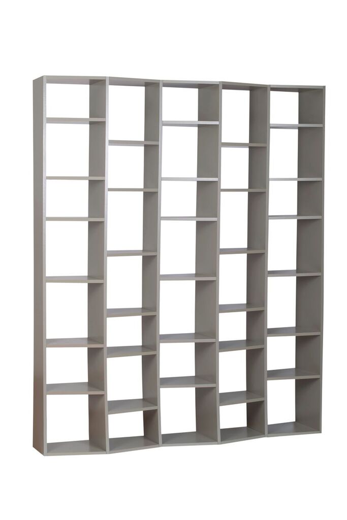 Valsa Matte Grey Shelving Unit - 182cm - Style Our Home