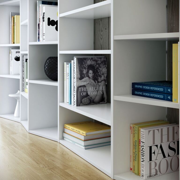 Valsa Pure White Shelving Unit - Style Our Home