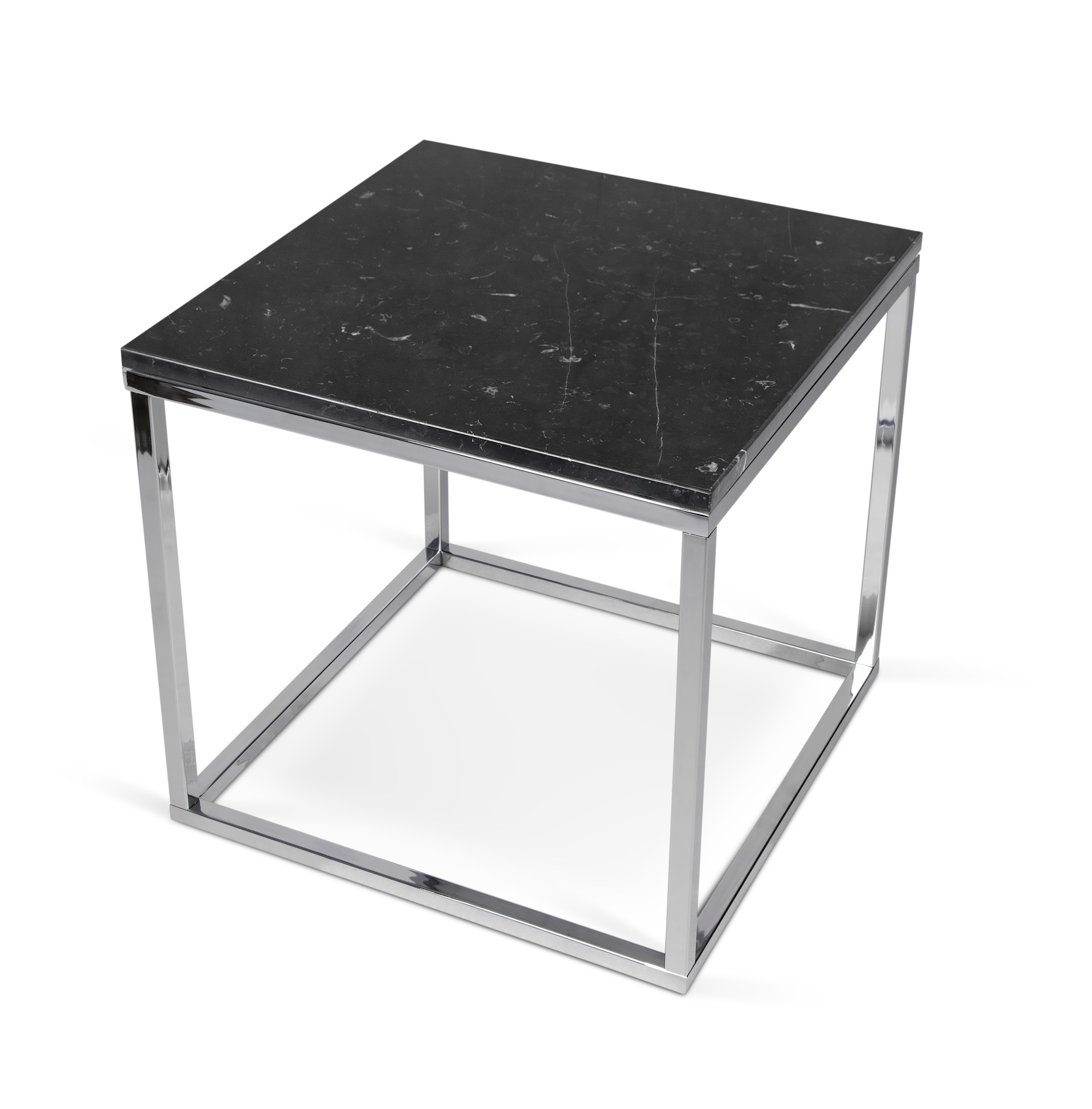 Prairie Black Marble Side Table - Style our Home