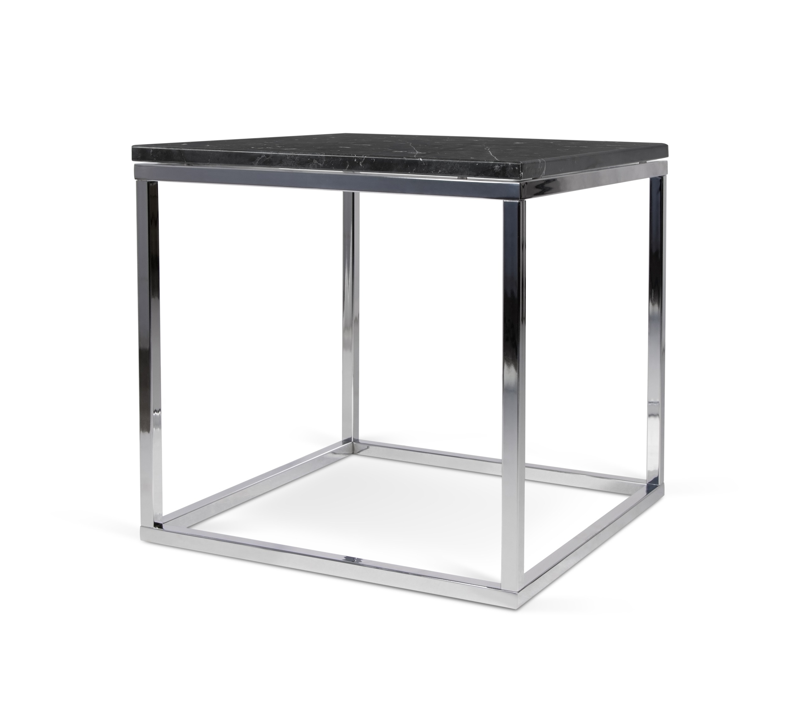 Prairie Black Marble Side Table - Style our Home