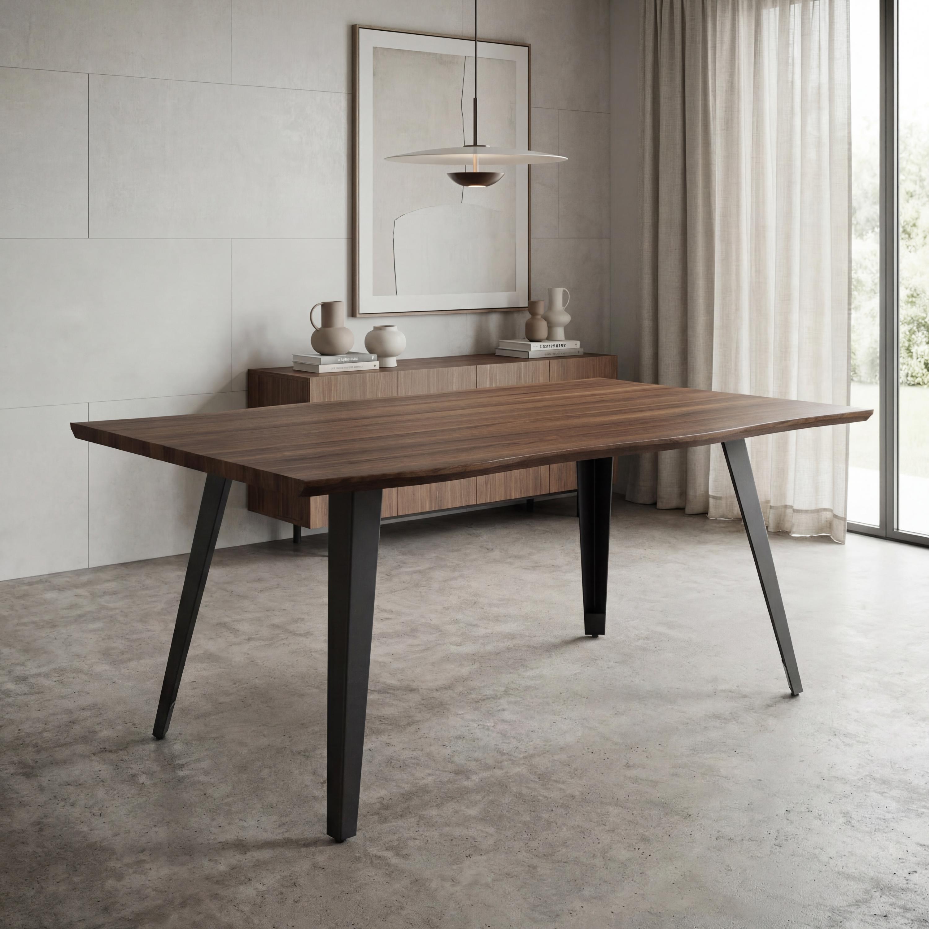 Highgrwick Wood Effect Curved Edge Dining Table by Shankar | Style Our Home