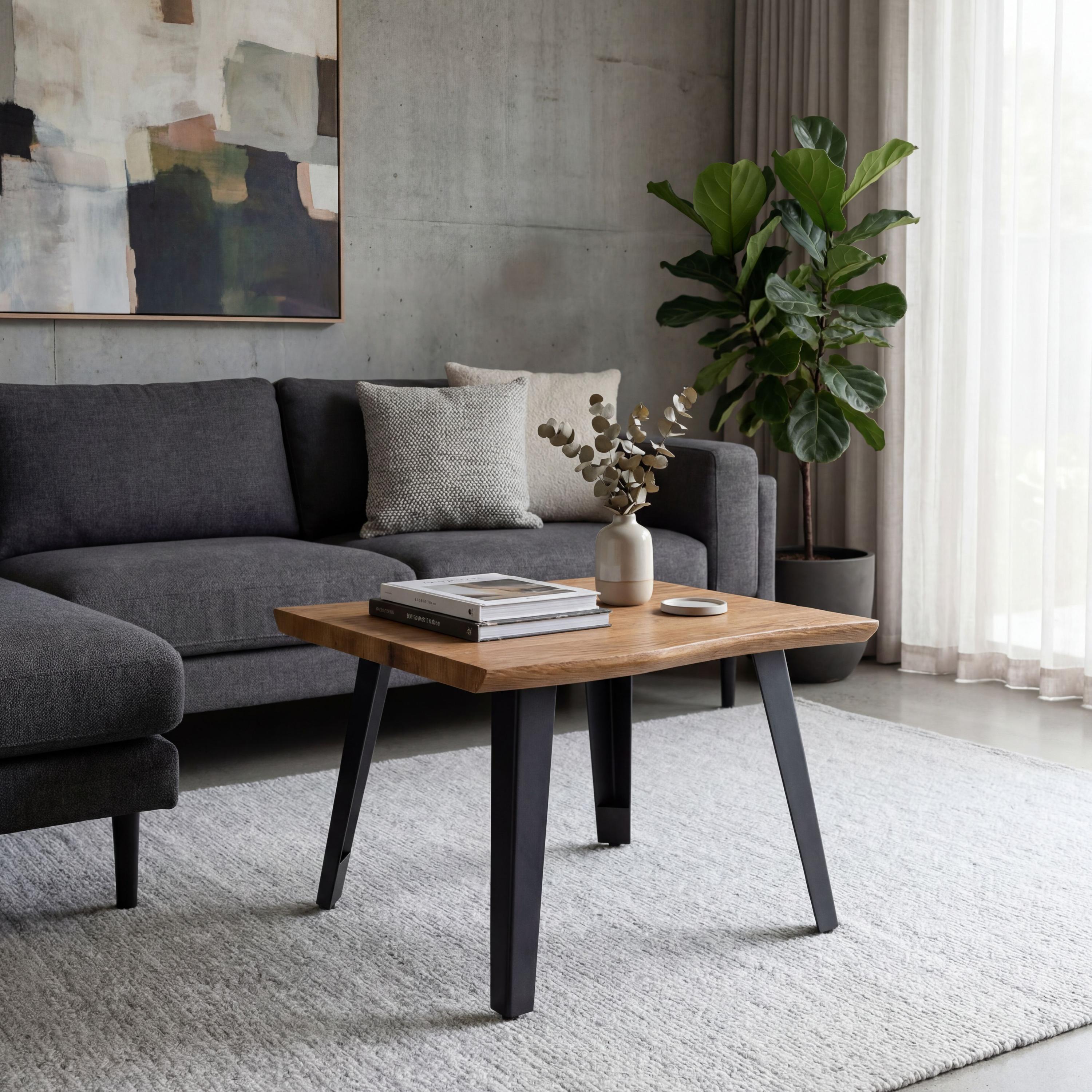 Huxlstone Wood Effect Curved Edge End Table by Shankar | Style Our Home
