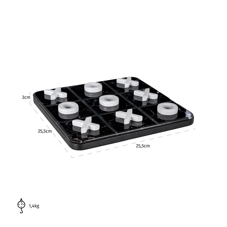 Tic tac toe Trixi (Black/white) by  Richmond Interiors | Style Our Home