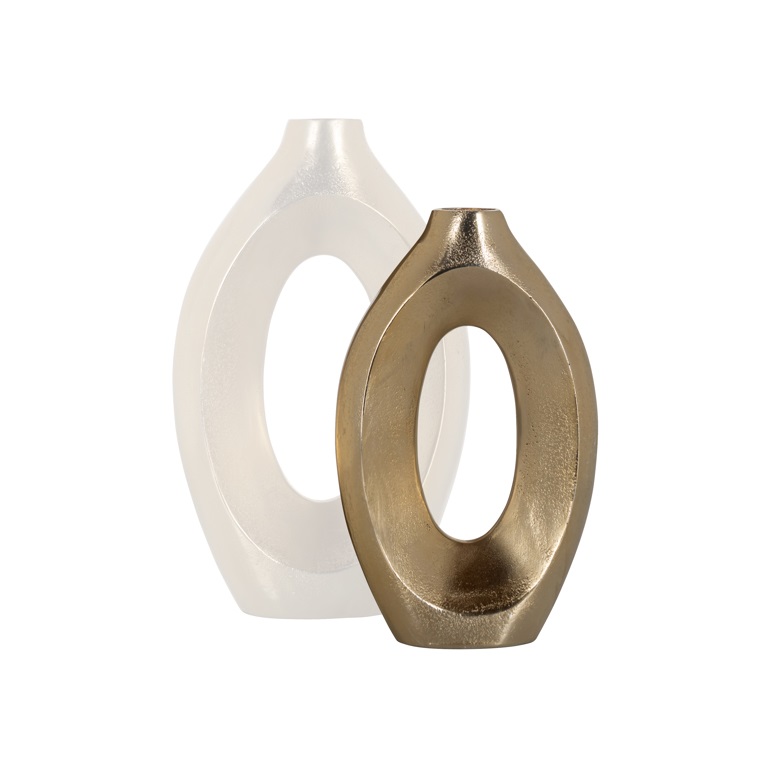 Vase Alma small (Brushed Gold) by  Richmond Interiors | Style Our Home