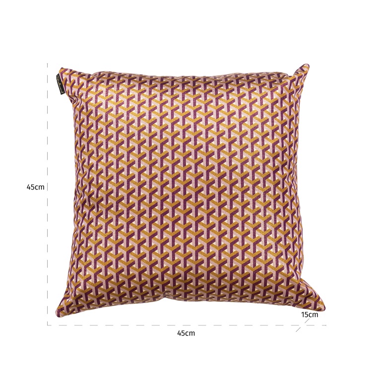 Cushion Pommelin 50x50 (Architect 0787 Dustypink Donna BT24508) by  Richmond Interiors | Style Our Home