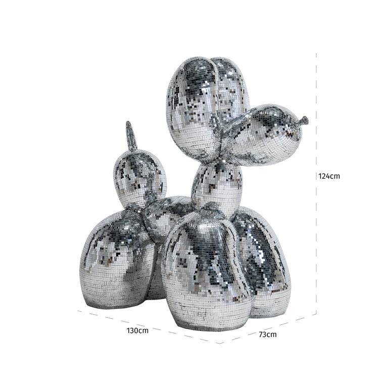 Decorative Object Dog Mirror Big (Silver) by  Richmond Interiors | Style Our Home