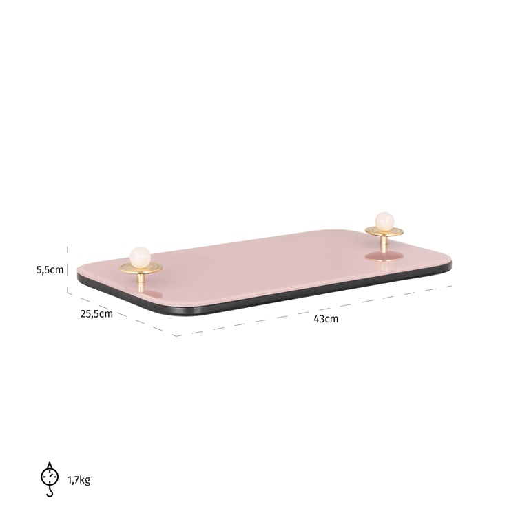 Tray Jalien (Pink) by  Richmond Interiors | Style Our Home