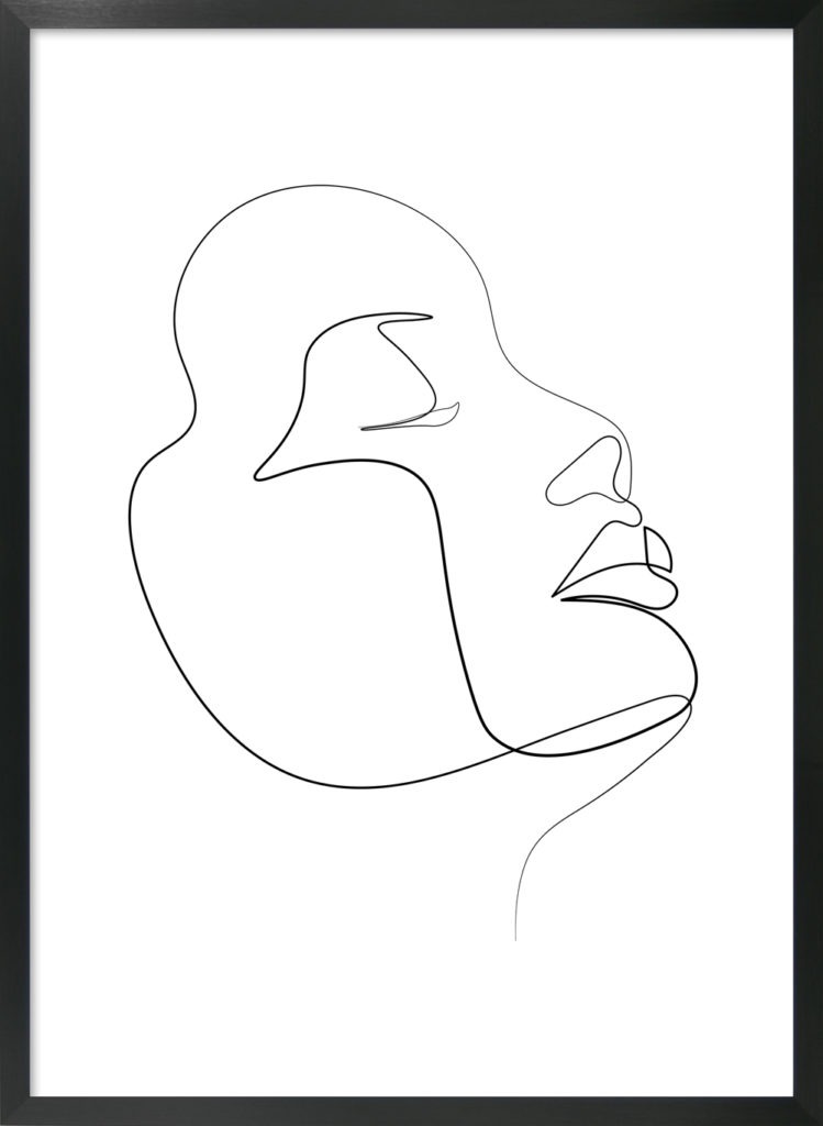 Face Sketch i by Camelot Pictures | Style Our Home