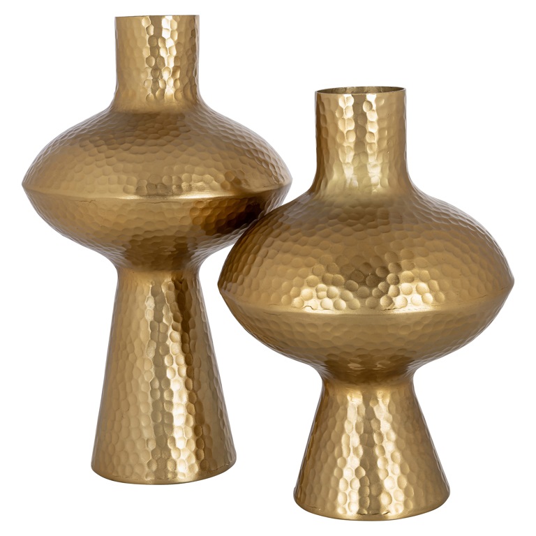 Vase Caitlyn small (Gold) by  Richmond Interiors | Style Our Home
