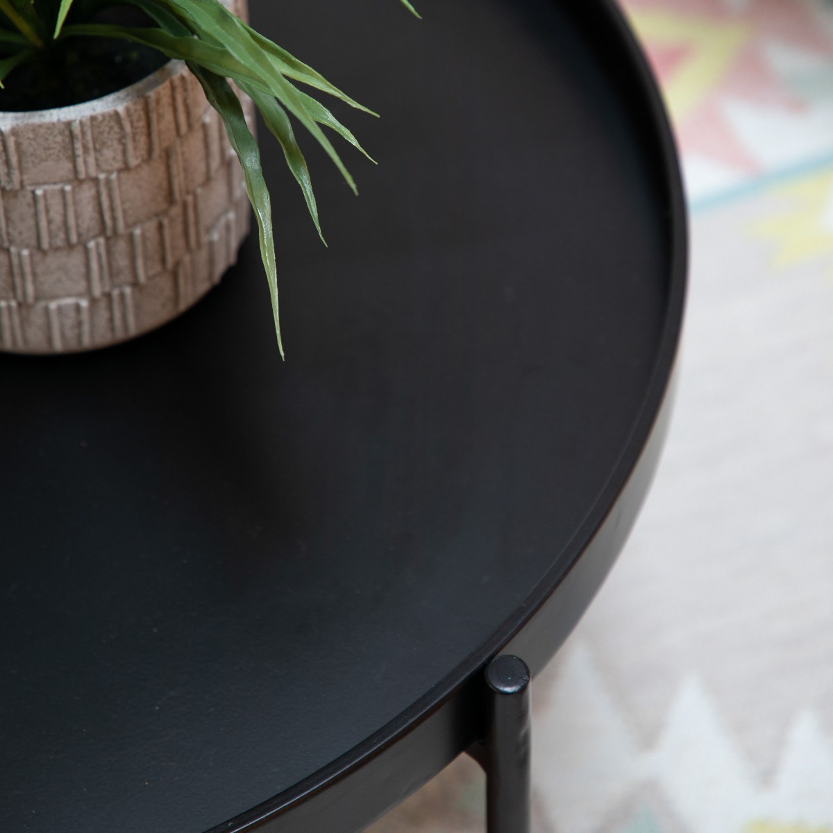 Abbas Coffee Table Black by Hudson Living | Style Our Home