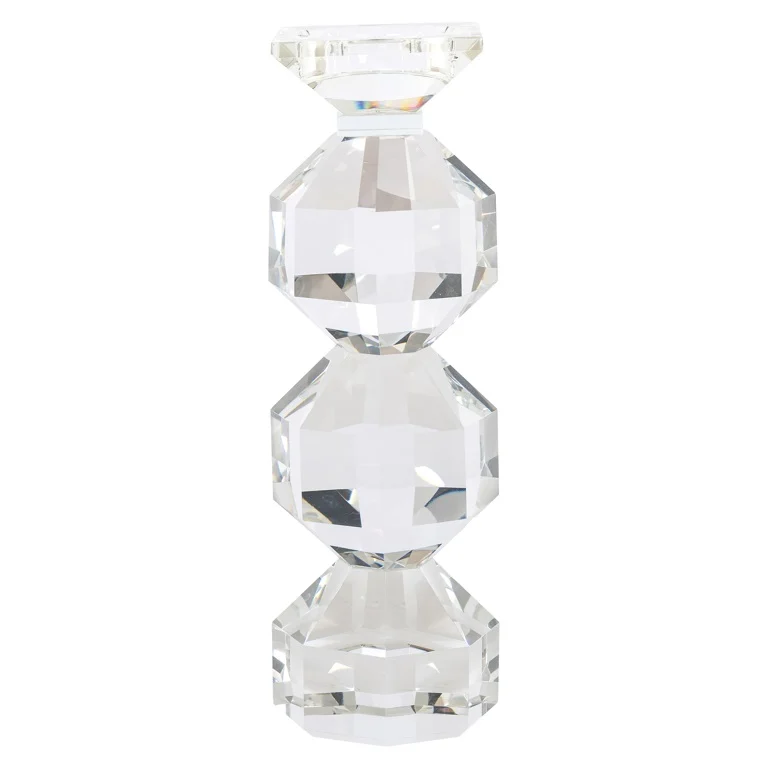 Candle Holder Safia Small (Clear transparent) by  Richmond Interiors | Style Our Home