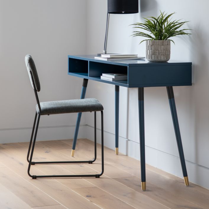 Allestree Blue Console Table by Hudson Living | Style Our Home