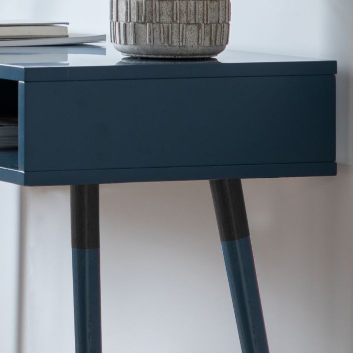 Allestree Blue Console Table by Hudson Living | Style Our Home