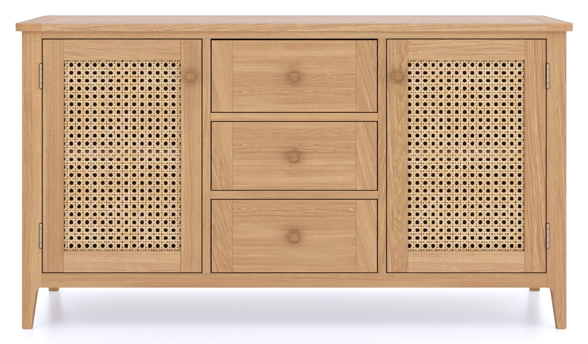 Halmstad Natural Oak Large Sideboard by Hertiance Furniture | Style Our Home