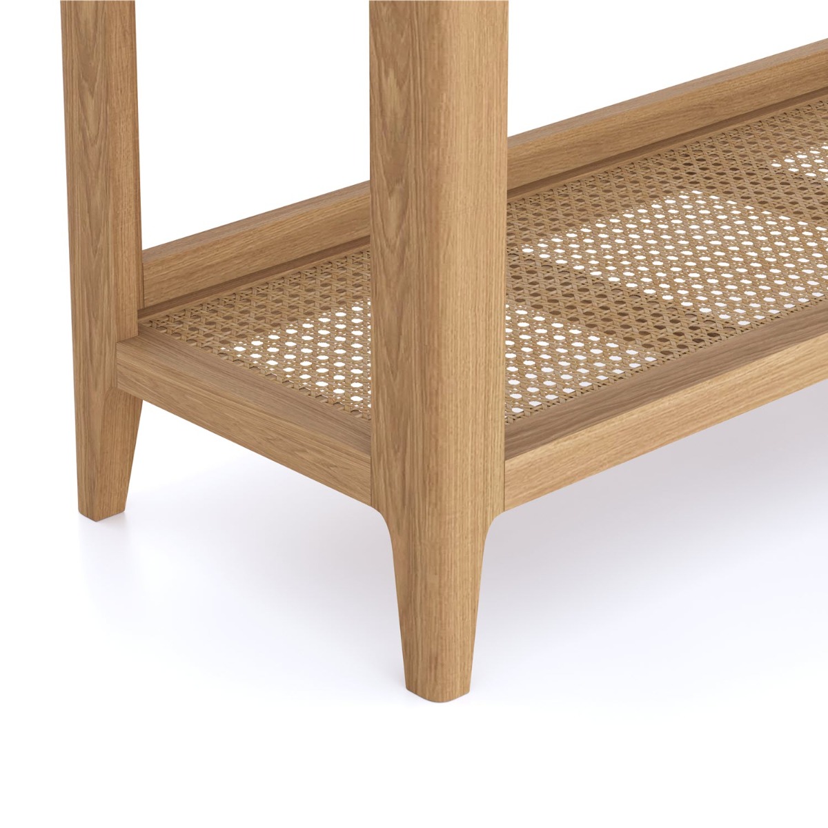 Halmstad Natural Oak Open Bookcase by Hertiance Furniture | Style Our Home