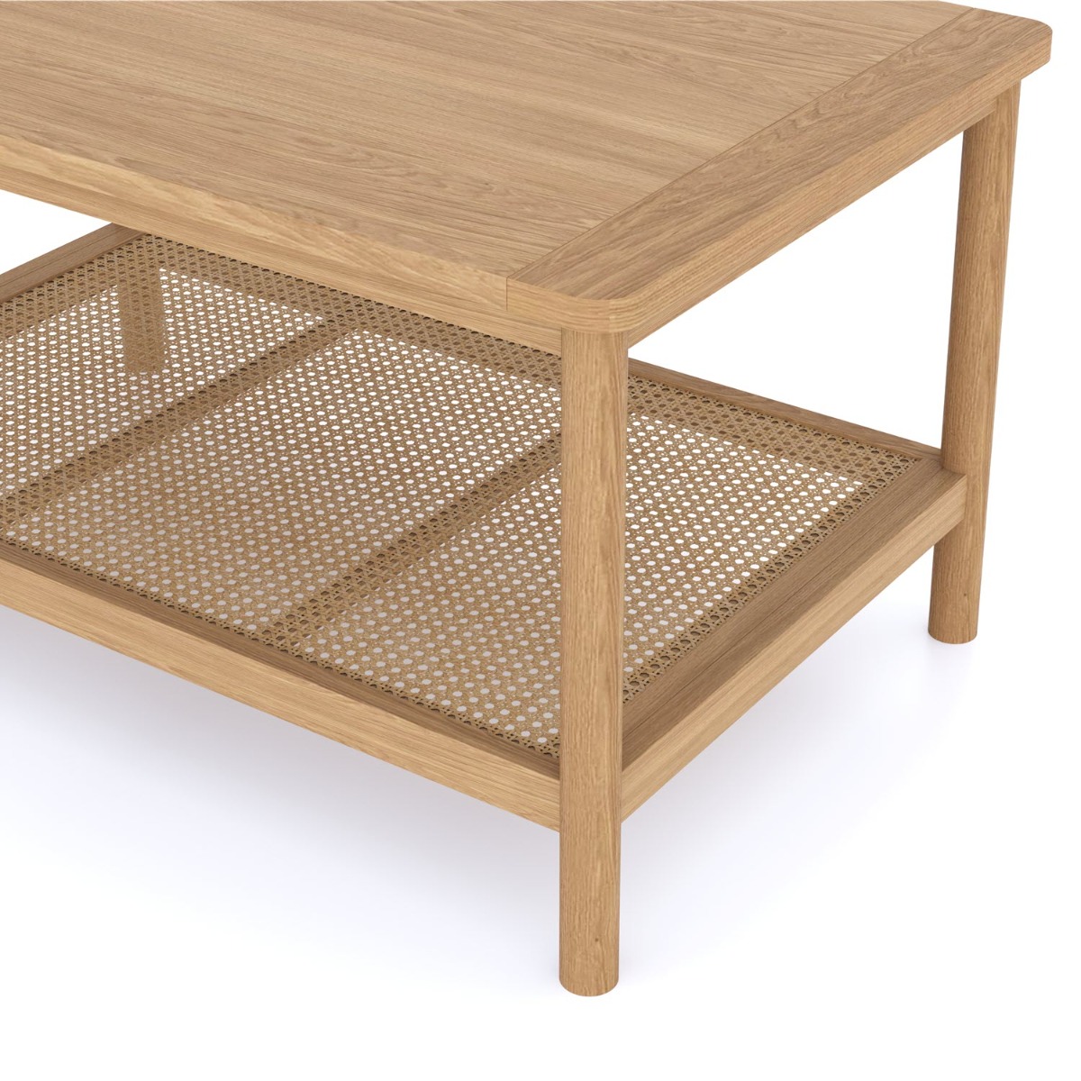 Halmstad Natural Oak Coffee Table by Hertiance Furniture | Style Our Home