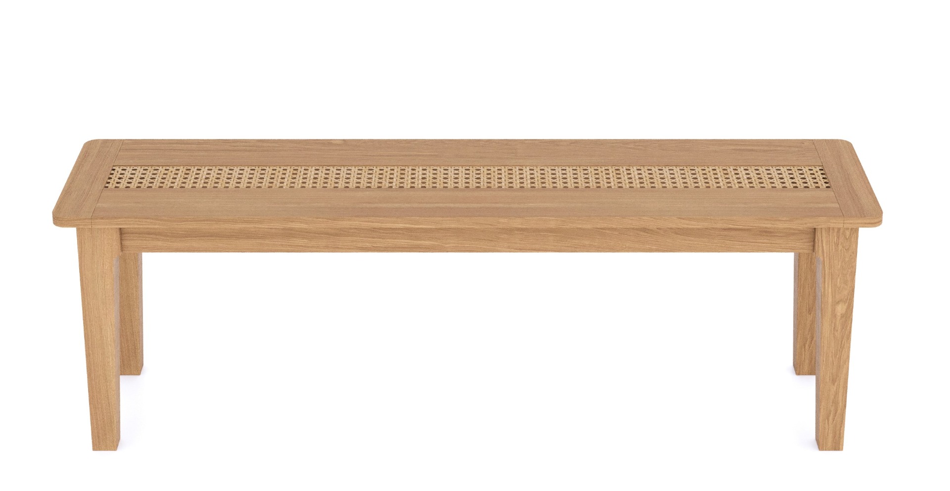 Halmstad Natural Oak Dining Bench by Hertiance Furniture | Style Our Home