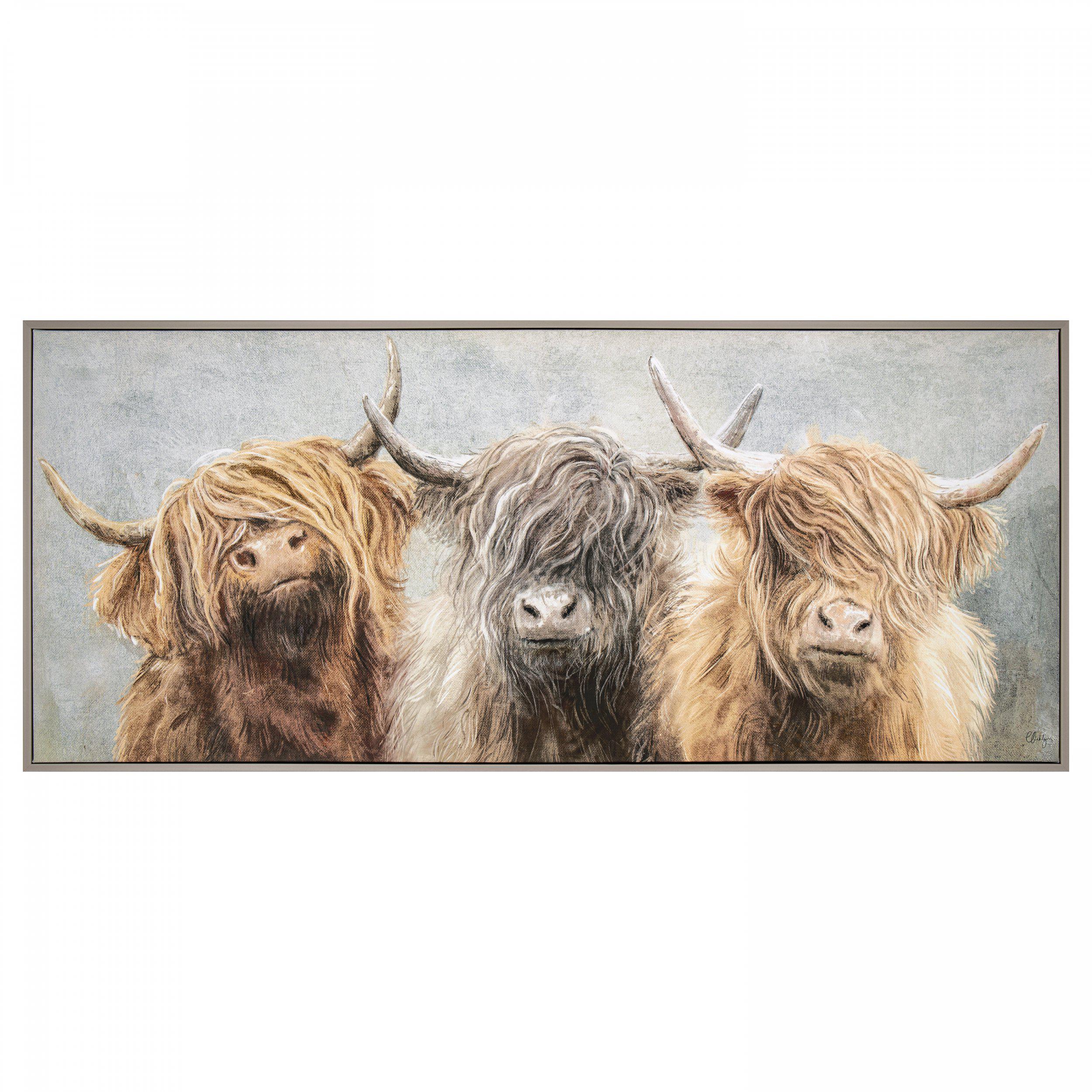 Three of a Kind Framed Canvas  by Gallery Living | Style Our Home
