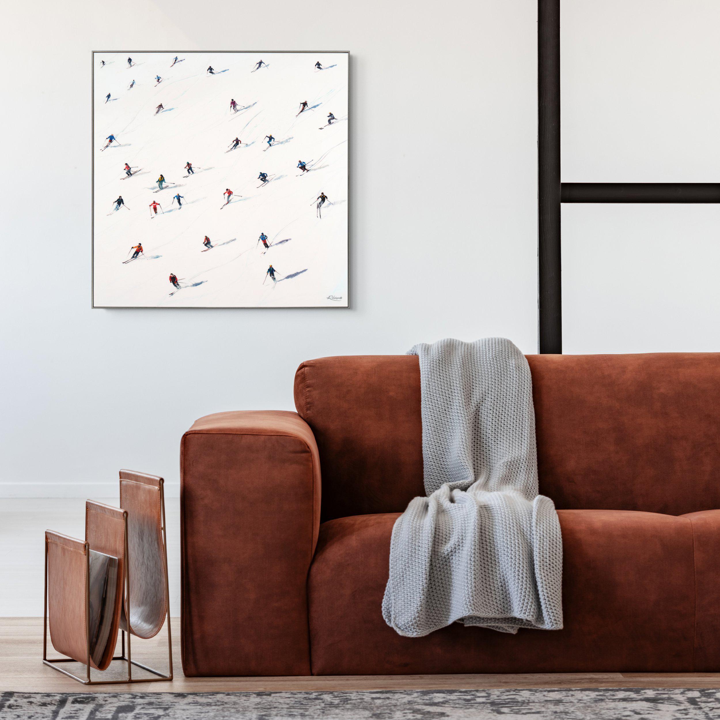 Downhill Framed Canvas  by Gallery Living | Style Our Home